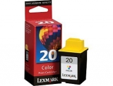 Lexmark 15MX120 No.20 színes eredeti 