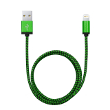 Delight iPhone 5, 5S, 5C, 6, 6plus / iPod / iPad USB zöld