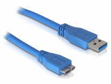 Delock USB3.0 A – Micro USB3.0 átalakító kábel, 2 m.