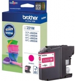 Brother LC221 M magnta eredeti tintapatron