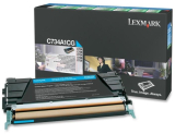 Lexmark (C734A1CG) C734/C736 kék eredeti toner